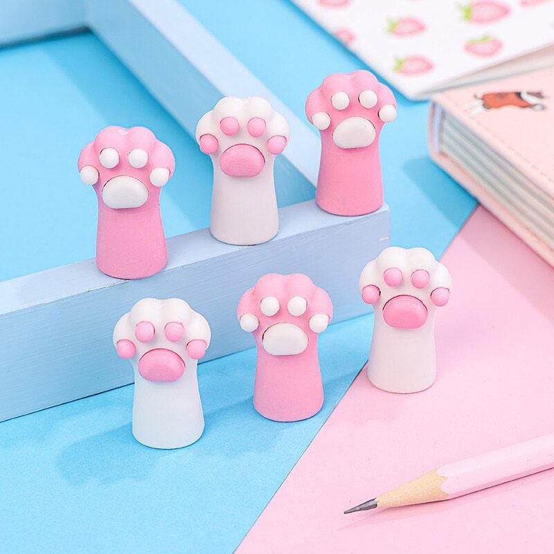 Paw Pencil Erasers - PushCases