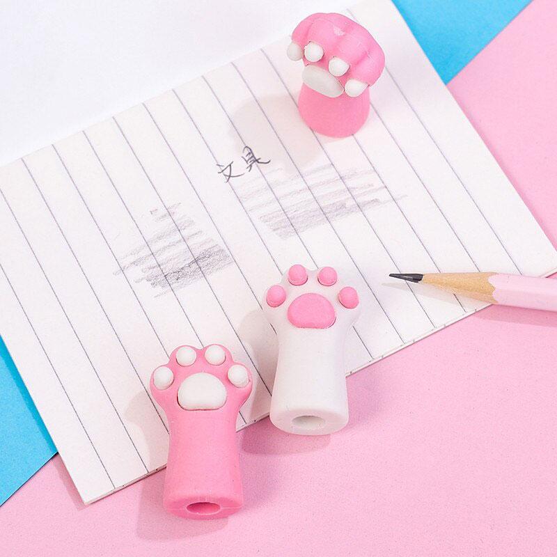 Paw Pencil Erasers - PushCases